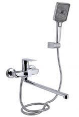Смеситель для ванны Qtap Aries (QTARI2601CRM45558)