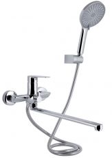 Змішувач для ванни Qtap Leo New (QTLEO2601CRM45562)