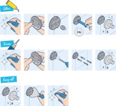 Туалетный ершик Grohe QuickFix Start (41185000) — фото 4