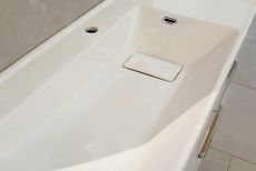 Тумба підвісна з раковиною Devit IVEN 80 см біла матова (0W30280W) — фото 3