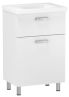 Тумба підлогова з раковиною RJ FLORA-B 60 см (RJFU039-0160WHSET(RJFU039-0160WH+K116-011)