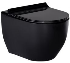 Унітаз підвісний Volle Amadeus з кришкою Soft-Close чорний (13-06-055Black)