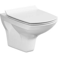 Унітаз-компакт Cersanit Carina Clean On з кришкою (K701-035)