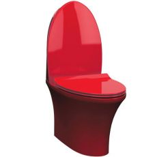 Унітаз-компакт Idevit Rena з кришкою Soft-Close червоний (SETK2904-0205-081-1-6200)