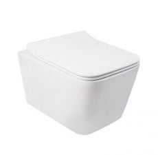 Унітаз підвісний з сидінням Soft-close Qtap Crow (QT05335170W)