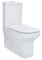 Унітаз-компакт з сидінням Soft-close Qtap Cardinal (QT0422C666PW)