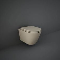 Унітаз підвісний RAK Ceramics FEELING Rimless матове капучино (RST23514A)