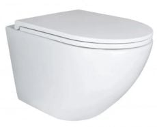 Унітаз підвісний з сидінням і кришкою Mixxus Premium Ellipse-0301-T3 Tornado 3.0 (MP6461)