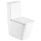 Унітаз-компакт з кришкою Mixxus Premium Quadro-0401-R Rimless (MP6457)