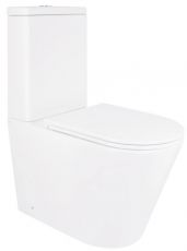 Унітаз-компакт Qtap Scorpio Rimless Ultra Quiet з сидінням Soft-close (QT14222125AUQW)