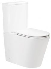 Унітаз-компакт Qtap Scorpio Rimless з сидінням Soft-close (QT14226002W)