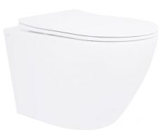 Унітаз підлоговий Qtap Robin Rimless Ultra Quiet з сидінням Soft-close (QT13223381AW)
