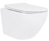 Унитаз подвесной Qtap Jay Rimless Ultra Quiet с сиденьем Soft-close (QT07335177W)