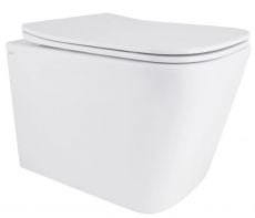 Унитаз подвесной Qtap Tern Rimless Ultra Quiet с сиденьем Soft-close (QT17332303ASW)