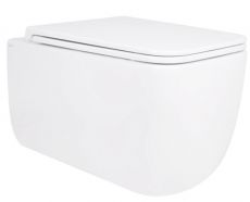 Унітаз підвісний Qtap Gemini Rimless Ultra Quiet з сидінням Soft-close (QT2533076EUQW)