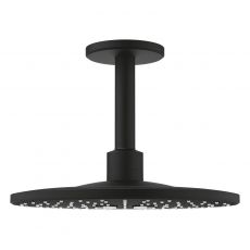 Верхній душ з 2 режимами Grohe Rainshower SmartActive 310 фантомний чорний (22124KF0)