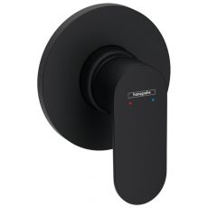 Змішувач для душу прихованого монтажу Hansgrohe Rebris S чорний матовий (72649670)