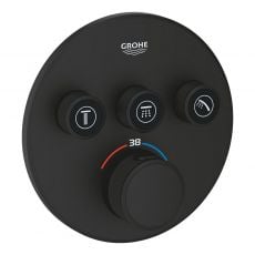Зовнішня частина термостата Grohe Grohtherm SmartControl фантомний чорний (29508KF0)