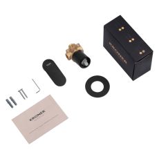 Смеситель для душа скрытого монтажа Kroner Element 211433-3801 черный матовый (CV035974) — фото 3