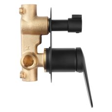 Смеситель для душа скрытого монтажа Kroner Element 211337-3801 черный матовый (CV035971) — фото 3