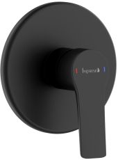 Смеситель для ванны скрытого монтажа Imprese KUCERA черный матовый (f04603410AB)