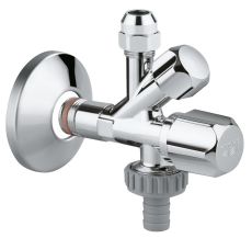 Комбінований кутовий вентиль Grohe для пральної або посудомийної машин (22036000)