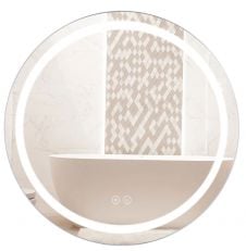 Дзеркало з LED-підсвіткою Qtap Mideya DC-F803 600х600 (QT2078F803W)