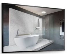 Дзеркало Devit ART 80 см чорний матовий (6032140B)