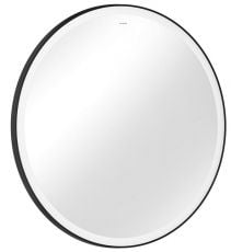 Дзеркало з LED-підсвіткою Hansgrohe Xarita Lite S 900x900 чорне матове (54967670)