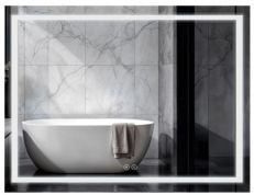 Дзеркало з LED-підсвіткою Qtap Mideya 90x70 см (QT2078NCF9070W)