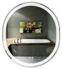 Дзеркало з LED-підсвіткою Qtap Gemini 80x70 см (QT2578R8071W)