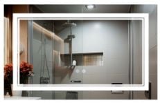 Дзеркало з LED-підсвіткою Qtap Cardinal 70x50 см (QT0478C5070)